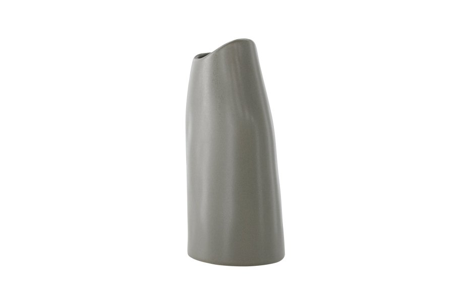 VENTURE DESIGN Ernst vase - mrkegr stentj (12x9x23H)