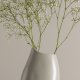 VENTURE DESIGN Ernst vase - lysegr stentj (12x9x23H)