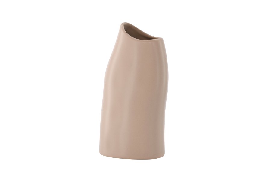 VENTURE DESIGN Ernst vase - lyserd stentj (12x9x23H)