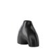 VENTURE DESIGN Kento vase - svart steinty (21x8x15H)
