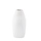VENTURE DESIGN Kento vase - hvitt steinty (21x8x15H)