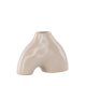 VENTURE DESIGN Kento vase - beige steinty (21x8x15H)