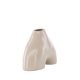 VENTURE DESIGN Kento vase - beige steinty (21x8x15H)