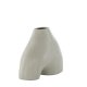 VENTURE DESIGN Kento vase - lys gr steinty (21x8x15H)