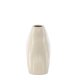 VENTURE DESIGN Kento vase - beige/svarte prikker steinty (21x8x15H)