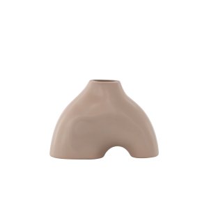 VENTURE DESIGN Kento vase - lyserd stentj (21x8x15H)