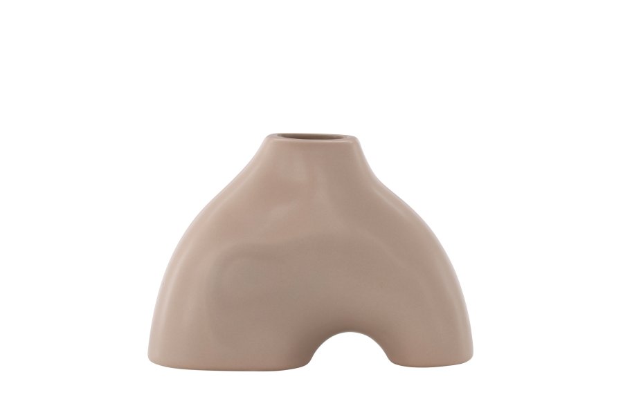 VENTURE DESIGN Kento vase - rosa steinty (21x8x15H)