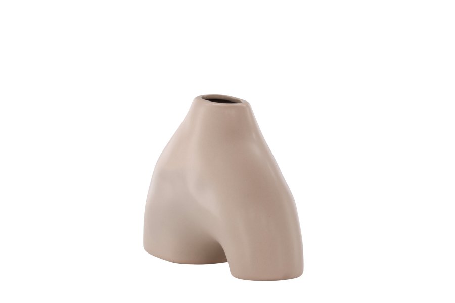 VENTURE DESIGN Kento vase - rosa steinty (21x8x15H)