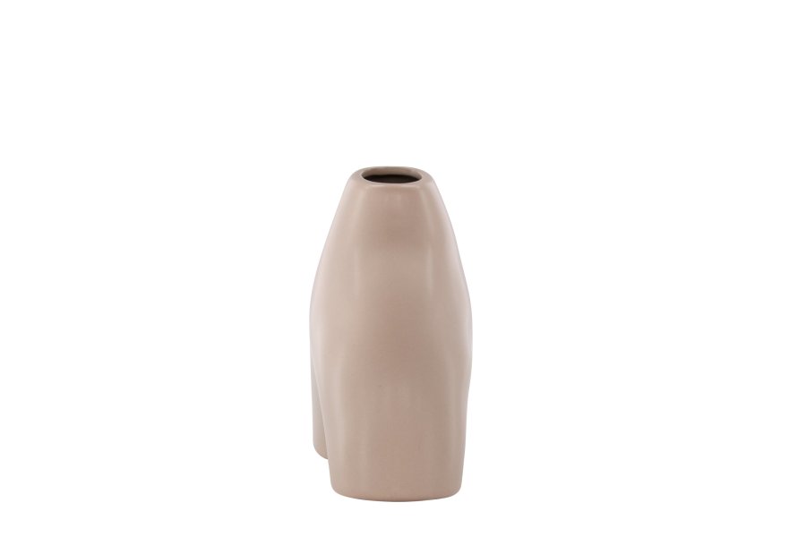VENTURE DESIGN Kento vase - rosa steinty (21x8x15H)