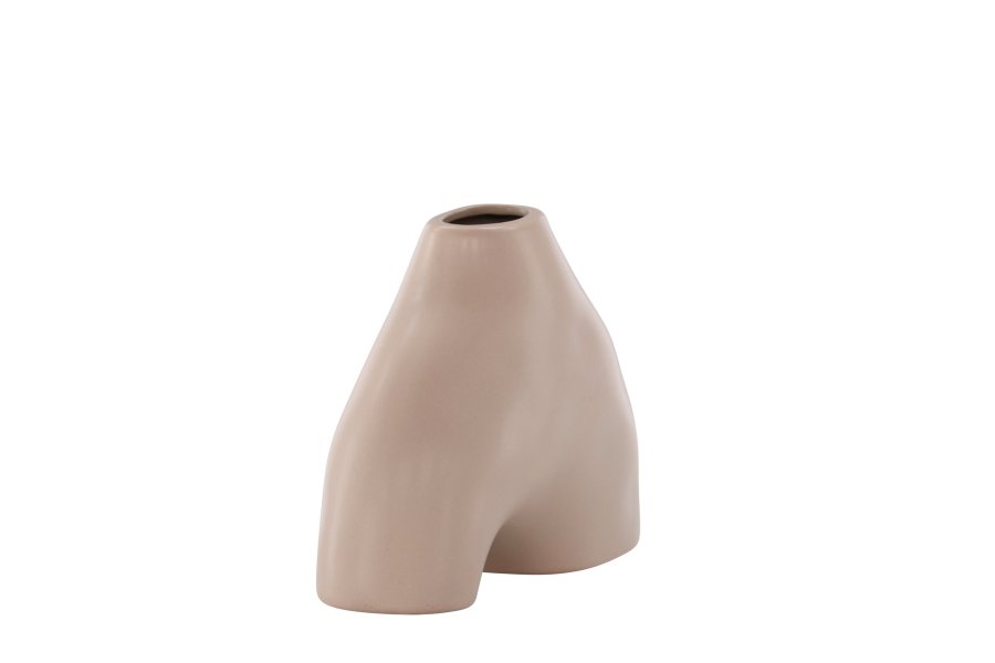 VENTURE DESIGN Kento vase - rosa steinty (21x8x15H)
