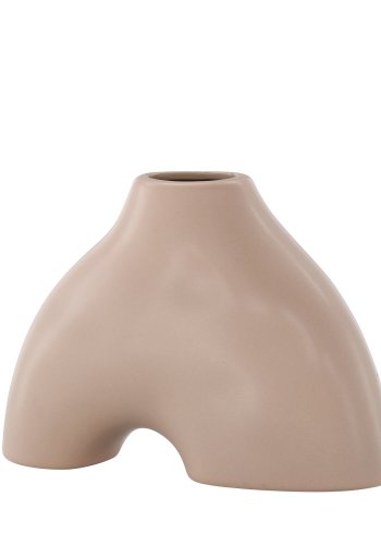 VENTURE DESIGN Kento vase - rosa steinty (21x8x15H)