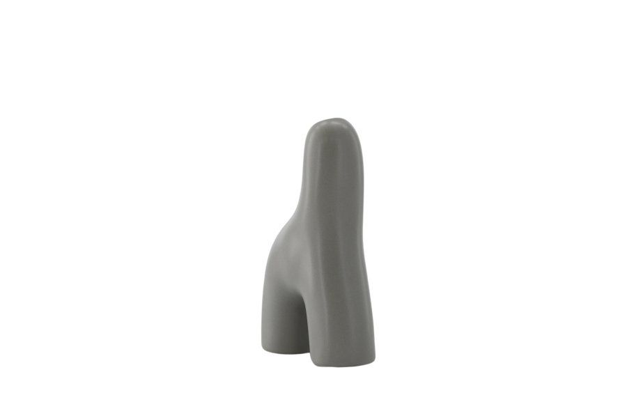 VENTURE DESIGN Aya vase - mrkegr steinty (9x4x16H)