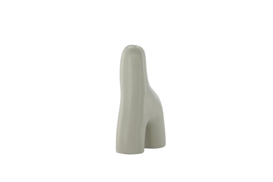 VENTURE DESIGN Aya vase - lys gr steinty (9x4x16H)
