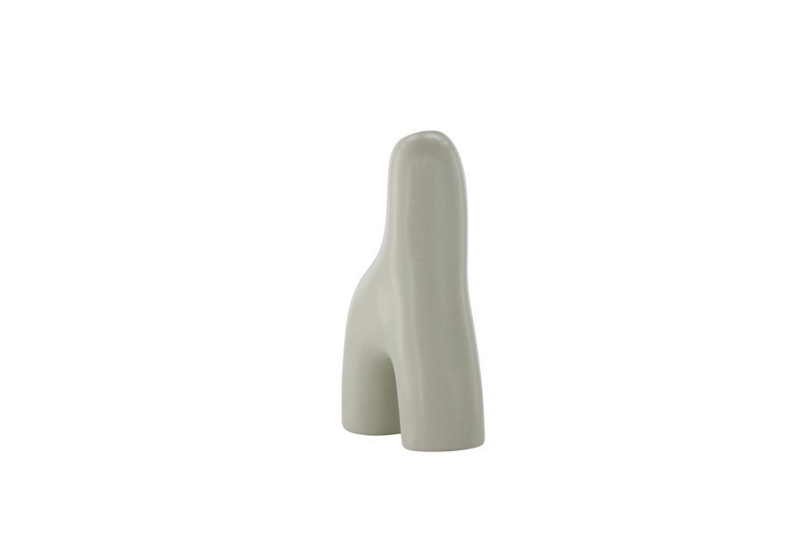 VENTURE DESIGN Aya vase - lys gr steinty (9x4x16H)