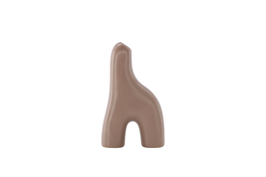 VENTURE DESIGN Aya vase - brunt steinty (9x4x16H)