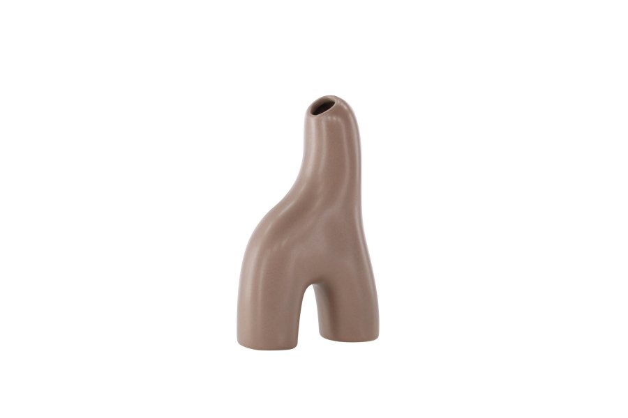 VENTURE DESIGN Aya vase - brunt steinty (9x4x16H)