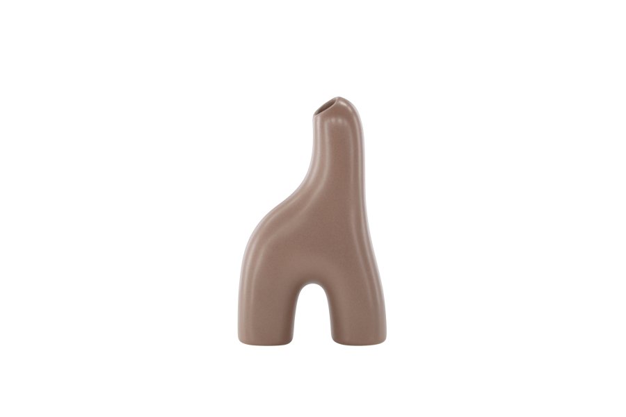 VENTURE DESIGN Aya vase - brunt steinty (9x4x16H)