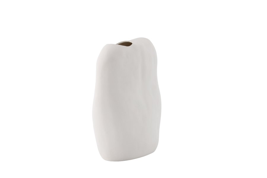 VENTURE DESIGN Romie vase - off-white steinty (24x14x28H)