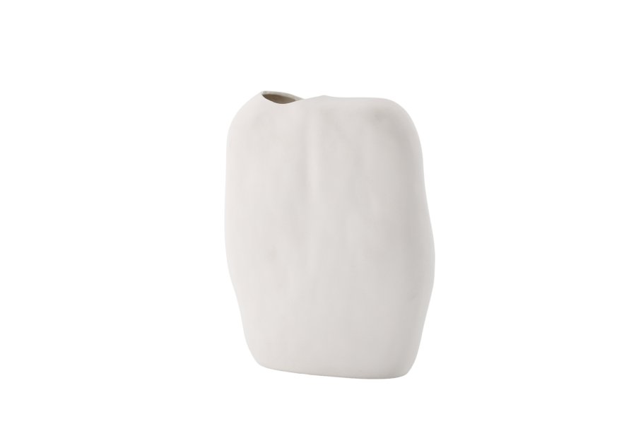 VENTURE DESIGN Romie vase - off-white steinty (24x14x28H)