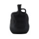 VENTURE DESIGN Conta vase - matt svart steinty (17x10x25H)