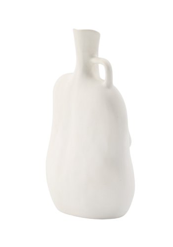 VENTURE DESIGN Conta vase - off-white steinty (17x10x25H)