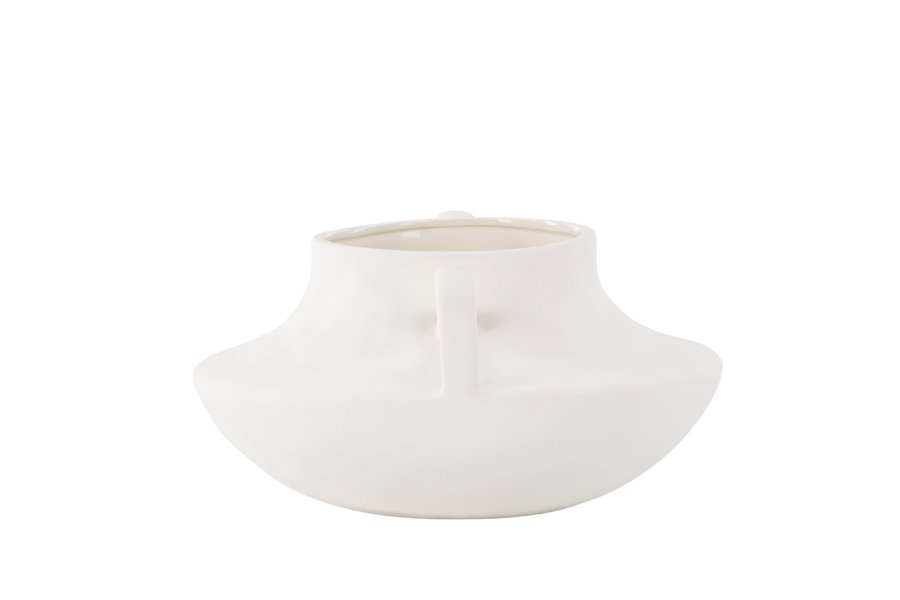 VENTURE DESIGN Holda potte - offwhite stentj (31x29x15H)