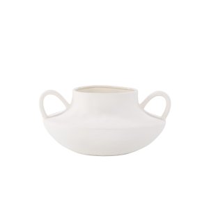 VENTURE DESIGN Holda potte - offwhite stentj (31x29x15H)