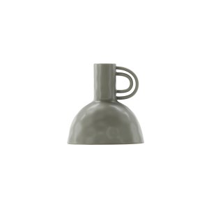 VENTURE DESIGN Vivi vase, m. hank - mrkegr stentj (24x24x25H)