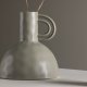 VENTURE DESIGN Vivi vas med handtag - mörkgr stengods (24x24x25H)