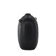VENTURE DESIGN Madi vase, rund svart steinty (17x17x28H)