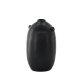 VENTURE DESIGN Madi vase, rund svart steinty (17x17x28H)