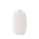 VENTURE DESIGN Madi vase, rund - off-white steinty (17x17x28H)