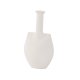 VENTURE DESIGN Madison vase - off white steinty (14x8x22H)