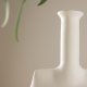 VENTURE DESIGN Madison vase - off white steinty (14x8x22H)