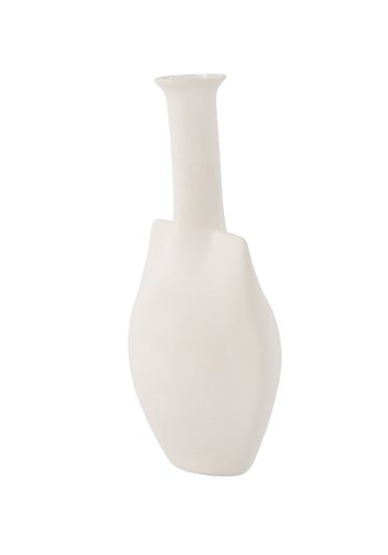 VENTURE DESIGN Madison vase - off white steinty (14x8x22H)