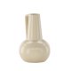VENTURE DESIGN Lane vase, m. hank - beige/svarte prikker steinty (15x15x22)