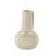 VENTURE DESIGN Lane vase, m. hank - beige/svarte prikker steinty (15x15x22)