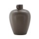 VENTURE DESIGN Cent vase, m. 1 hndtak - brunt steinty (24x24x33)