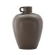 VENTURE DESIGN Cent vase, m. 1 hndtak - brunt steinty (24x24x33)