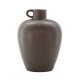 VENTURE DESIGN Cent vase, m. 1 hndtak - brunt steinty (24x24x33)