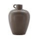 VENTURE DESIGN Cent vase, m. 1 hndtak - brunt steinty (24x24x33)
