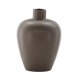 VENTURE DESIGN Cent vase, m. 1 hndtak - brunt steinty (24x24x33)