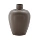 VENTURE DESIGN Cent vase, m. 1 hndtak - brunt steinty (24x24x33)
