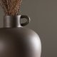 VENTURE DESIGN Cent vase, m. 1 hndtak - brunt steinty (24x24x33)