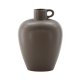 VENTURE DESIGN Cent vase, m. 1 hndtak - brunt steinty (24x24x33)