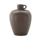 VENTURE DESIGN Cent vase, m. 1 hndtak - brunt steinty (24x24x33)
