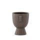 VENTURE DESIGN Cent potte, m. 2 hndtak - brunt steinty (20x14x18)
