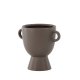 VENTURE DESIGN Cent potte, m. 2 hndtak - brunt steinty (20x14x18)