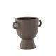 VENTURE DESIGN Cent potte, m. 2 hndtak - brunt steinty (20x14x18)