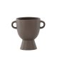 VENTURE DESIGN Cent potte, m. 2 hndtak - brunt steinty (20x14x18)